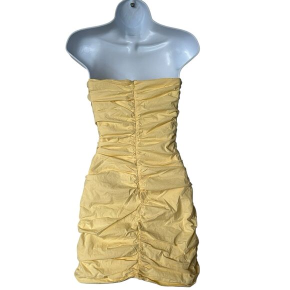 Lovers + Friends Morris Mini in Daffodil Yellow Y2K size Small - Picture 3 of 11